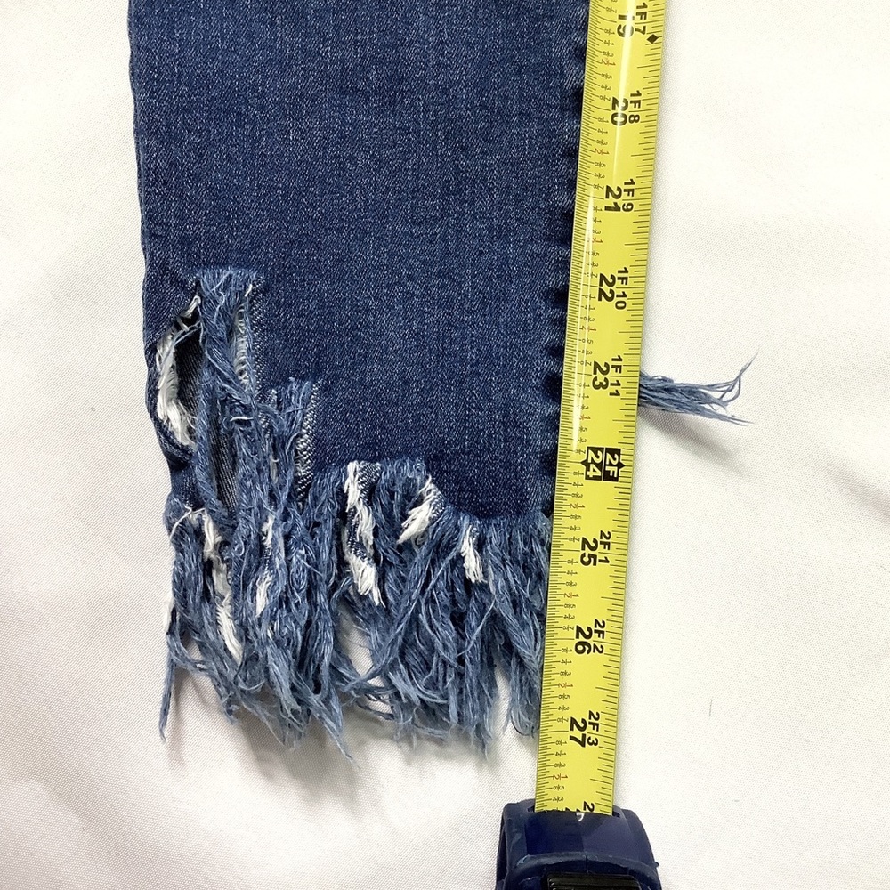 William Rast Destroyed Ankle Skinny Jeans Size 28 - Picture 7 of 7